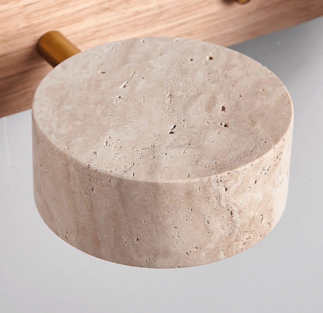 Travertine Duo Wall Light