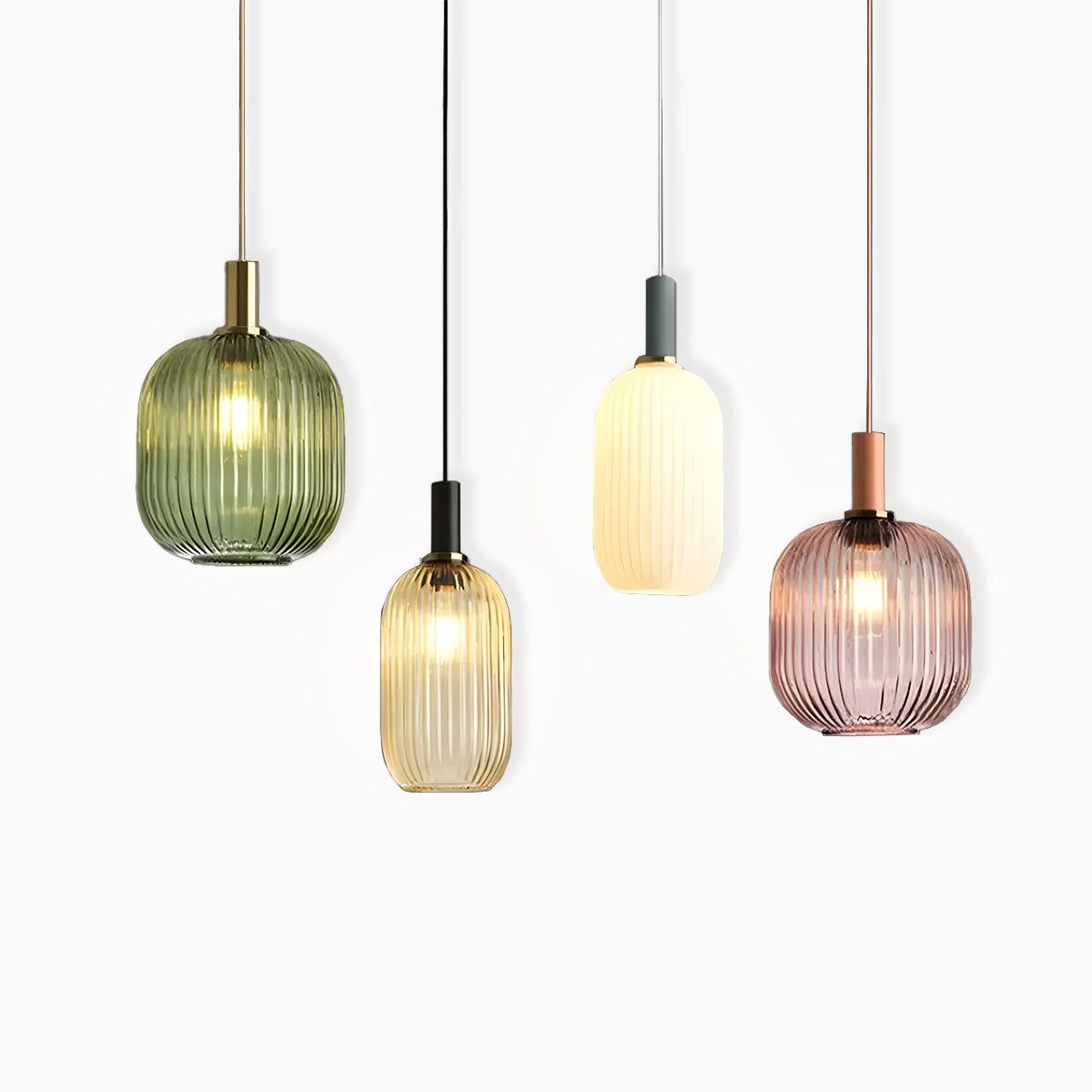 Hanos Colored Glass Pendant Light
